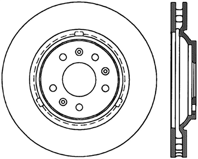 CRYO SPORT SLOTTED ROTOR