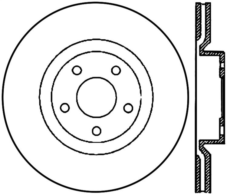 CRYO SPORT SLOTTED ROTOR