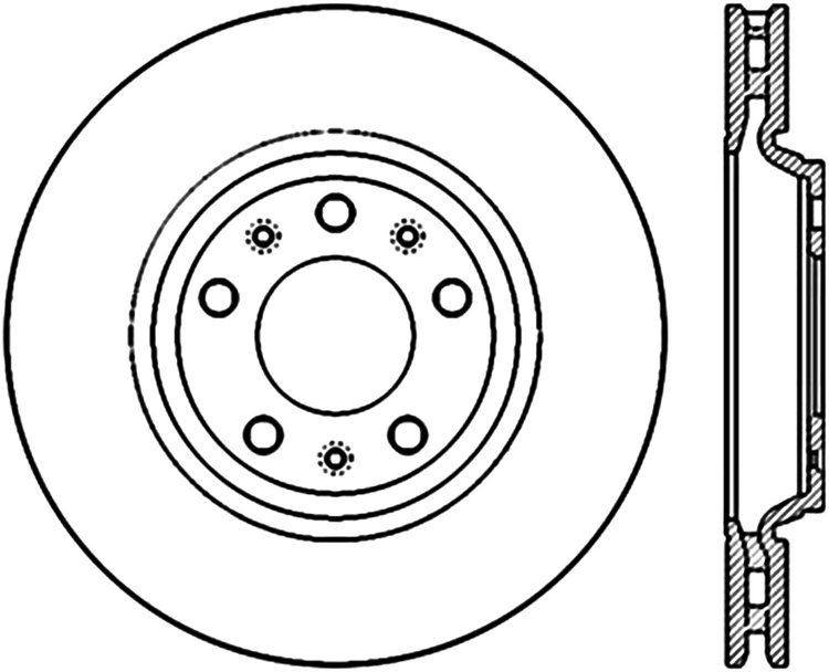 CRYO SPORT SLOTTED ROTOR