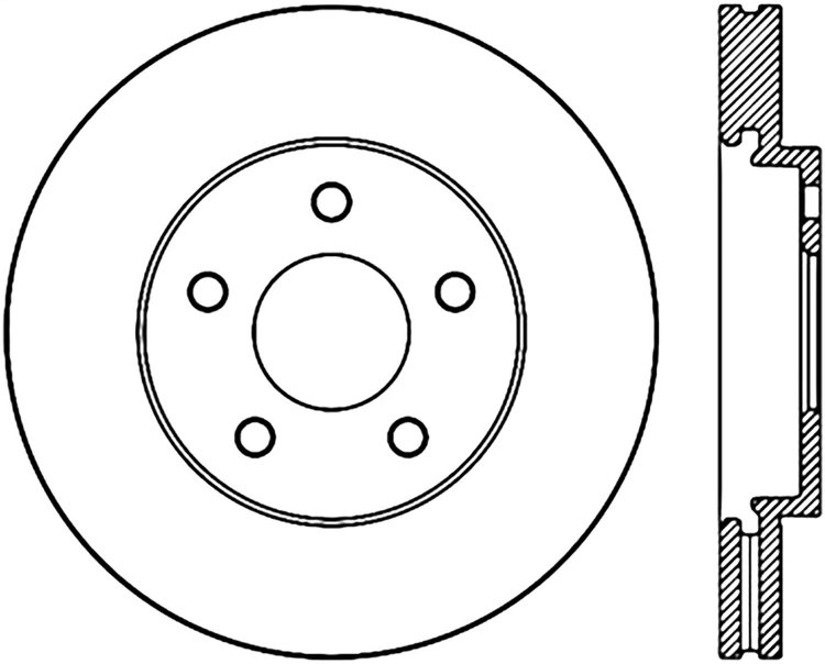 CRYO SPORT SLOTTED ROTOR