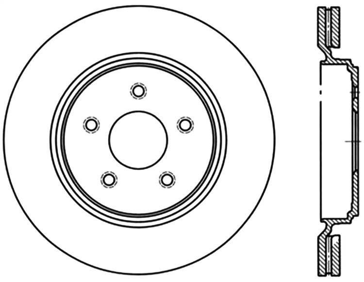 CRYO SPORT SLOTTED ROTOR