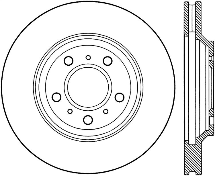 CRYO SPORT SLOTTED ROTOR