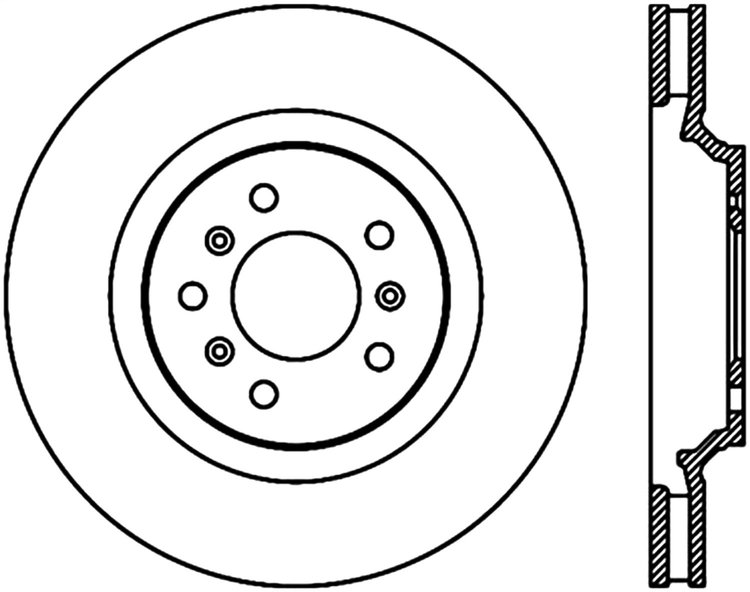 CRYO SPORT SLOTTED ROTOR