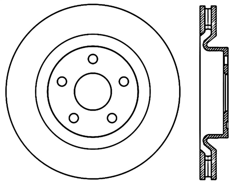 CRYO SPORT SLOTTED ROTOR