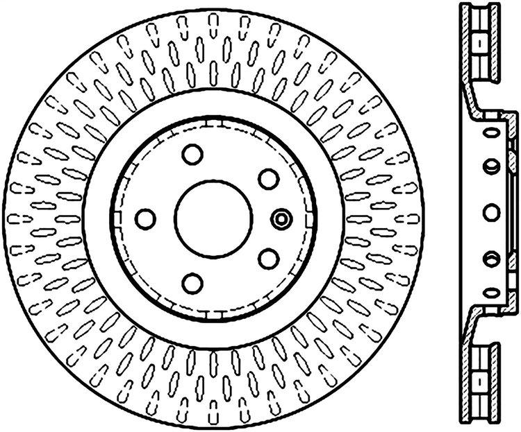 CRYO SPORT SLOTTED ROTOR