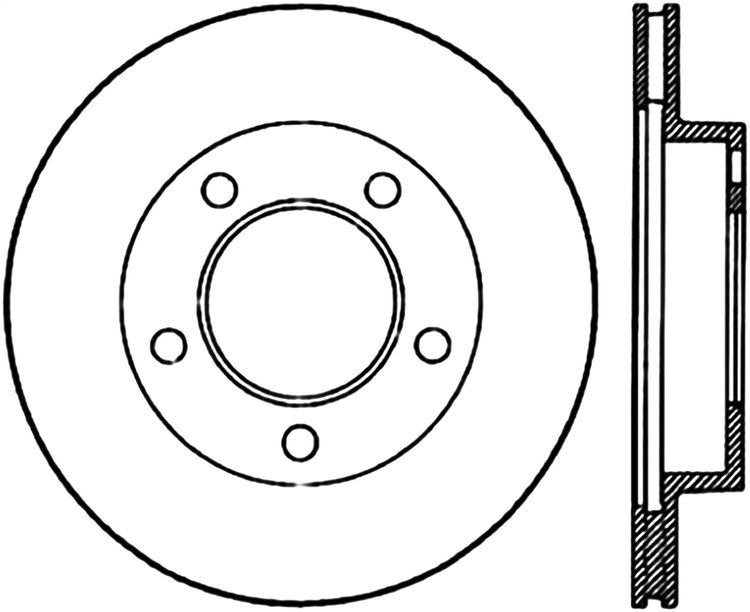CRYO SPORT SLOTTED ROTOR