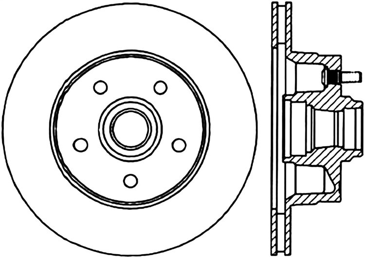 CRYO SPORT SLOTTED ROTOR