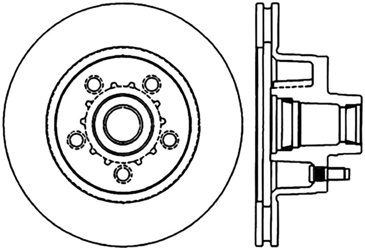 CRYO SPORT SLOTTED ROTOR