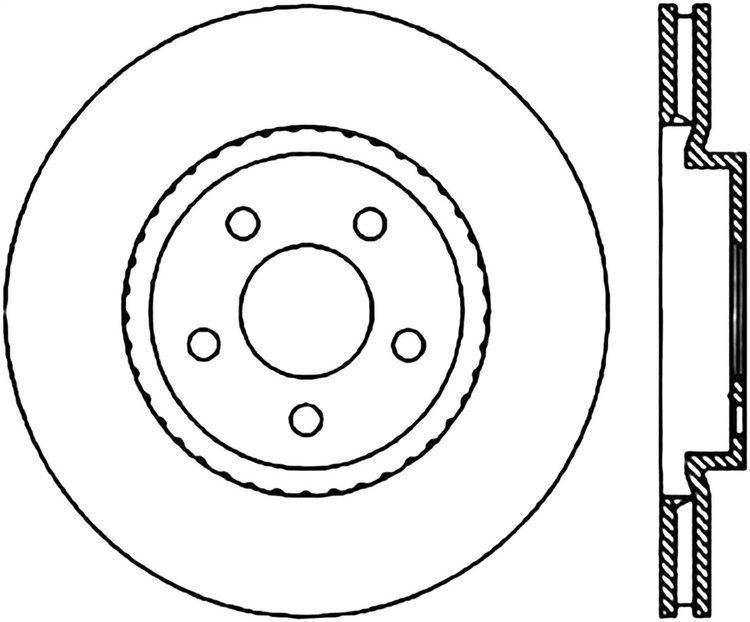 CRYO SPORT SLOTTED ROTOR