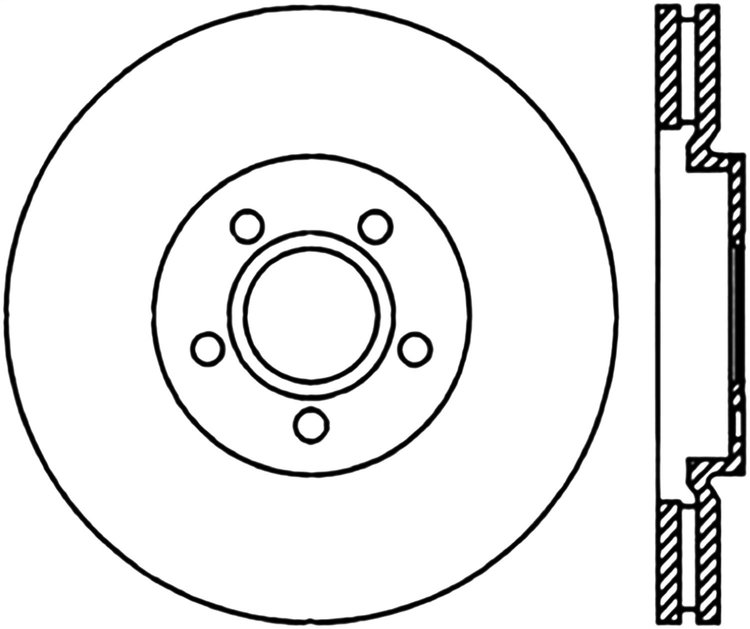 CRYO SPORT SLOTTED ROTOR