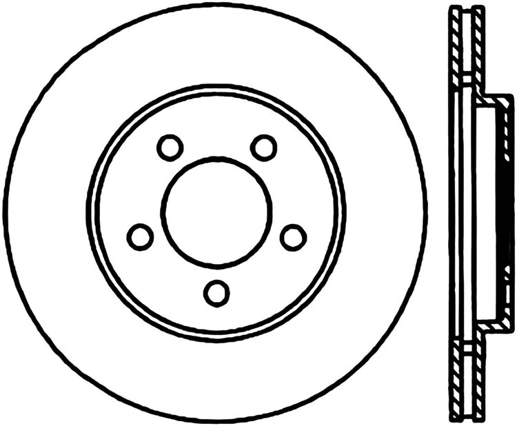 CRYO SPORT SLOTTED ROTOR