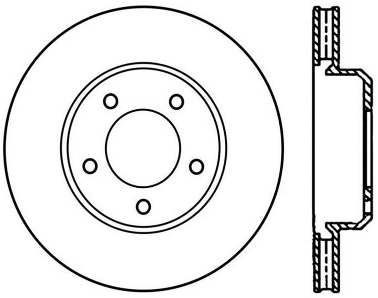 CRYO SPORT SLOTTED ROTOR