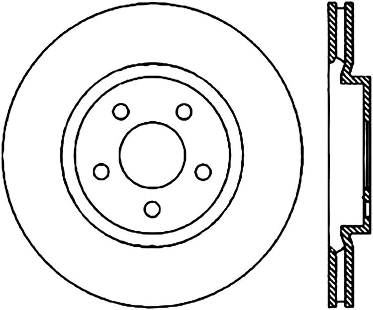 CRYO SPORT SLOTTED ROTOR