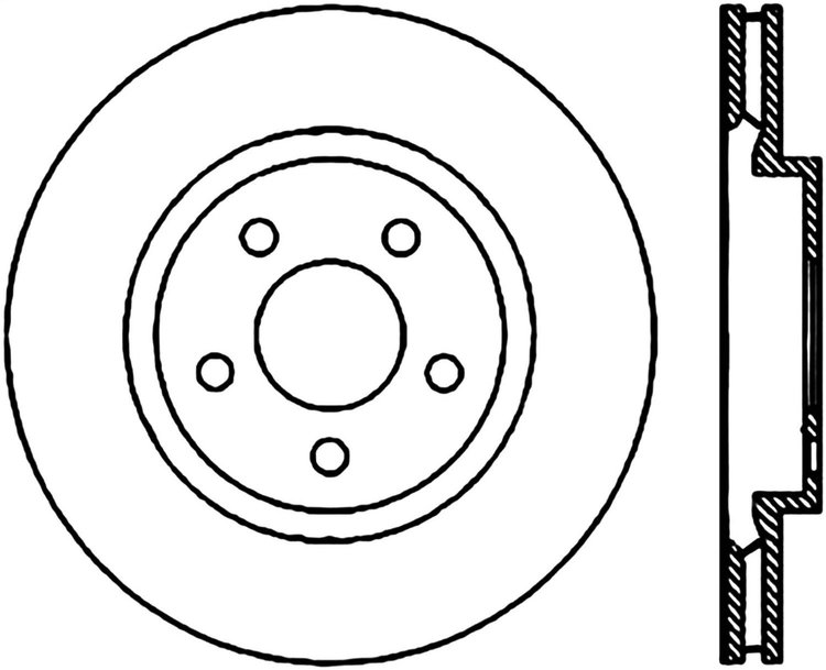 CRYO SPORT SLOTTED ROTOR