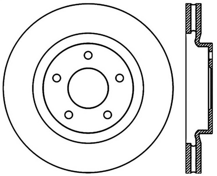 CRYO SPORT SLOTTED ROTOR
