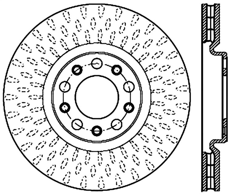 CRYO SPORT SLOTTED ROTOR