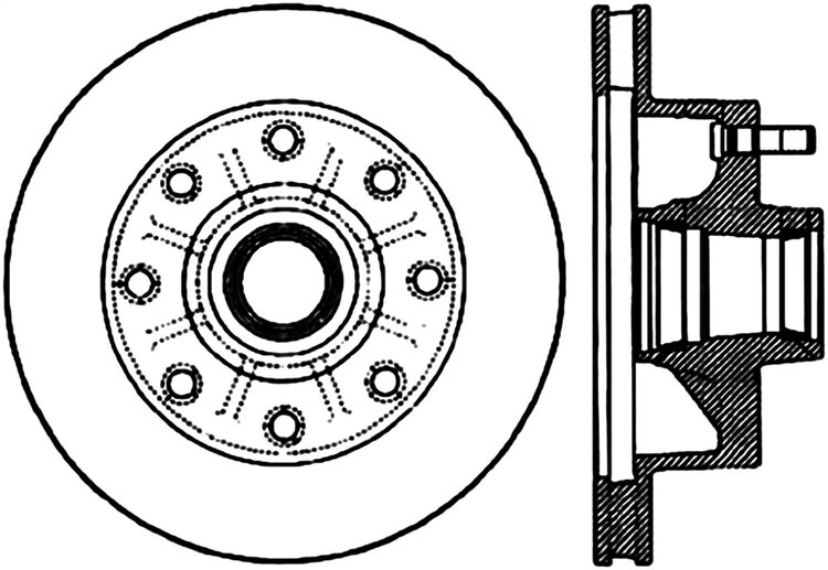 CRYO SPORT SLOTTED ROTOR