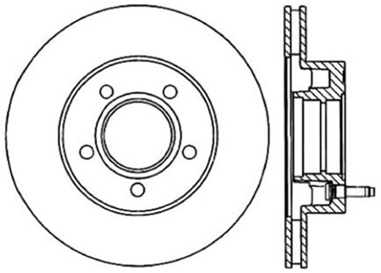 CRYO SPORT SLOTTED ROTOR