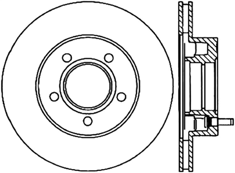 CRYO SPORT SLOTTED ROTOR
