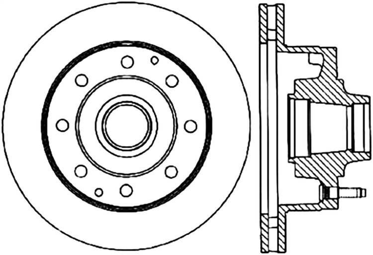 CRYO SPORT SLOTTED ROTOR
