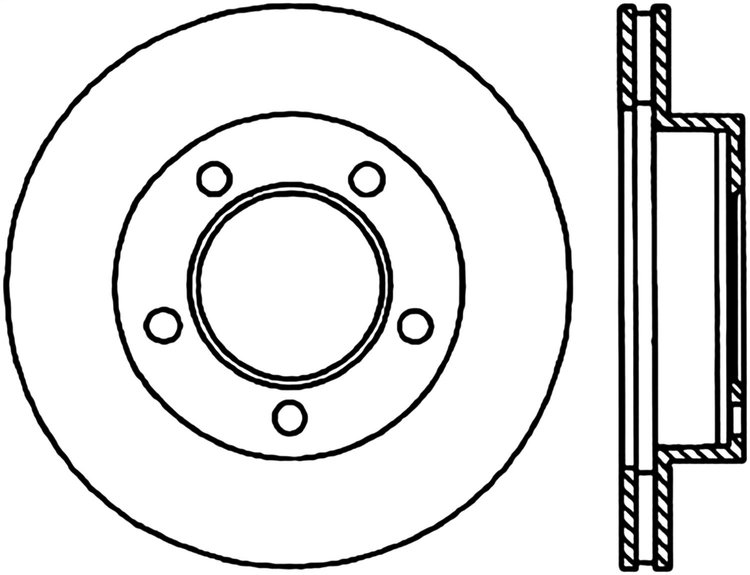CRYO SPORT SLOTTED ROTOR