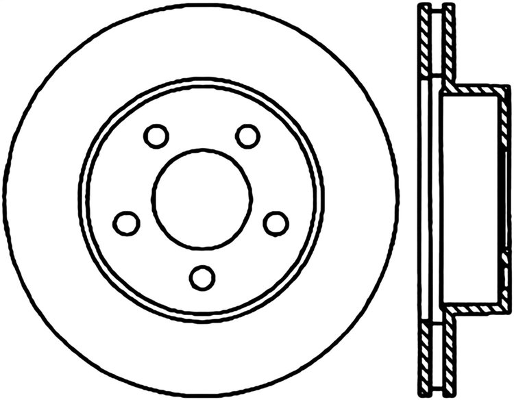 CRYO SPORT SLOTTED ROTOR