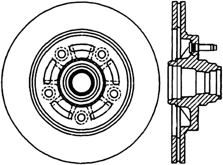 CRYO SPORT SLOTTED ROTOR