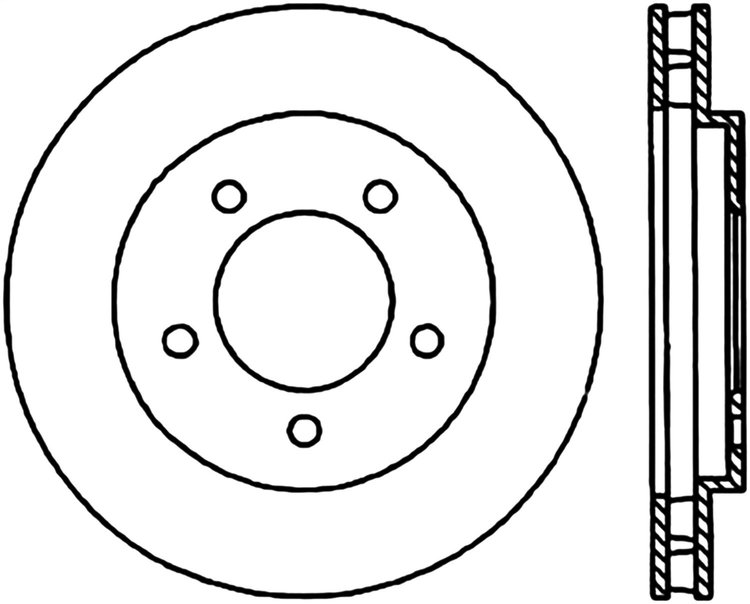 CRYO SPORT SLOTTED ROTOR