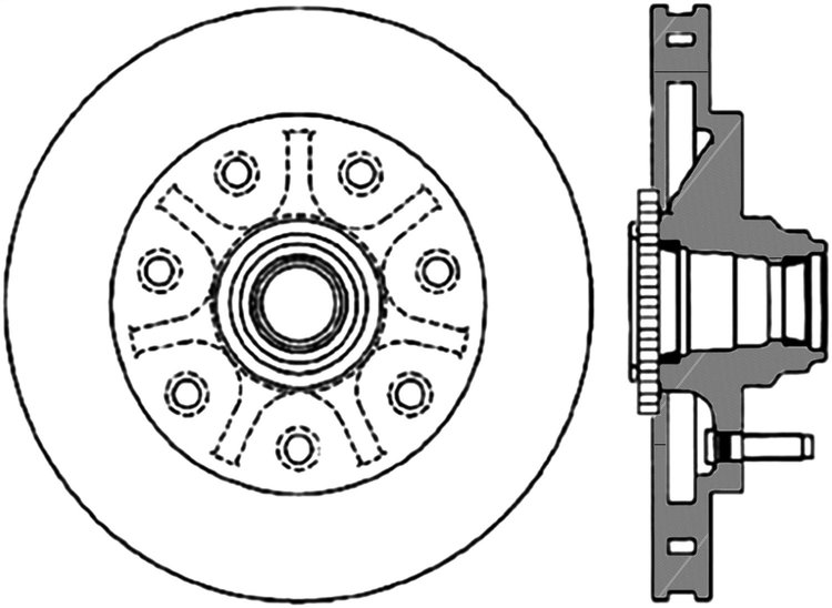 CRYO SPORT SLOTTED ROTOR