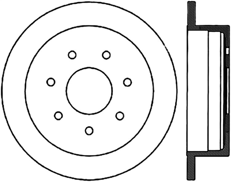 CRYO SPORT SLOTTED ROTOR