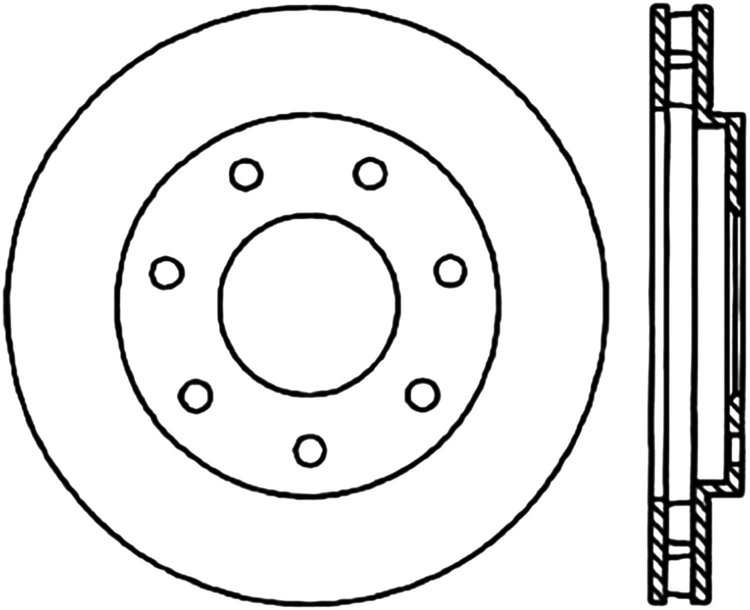 CRYO SPORT SLOTTED ROTOR