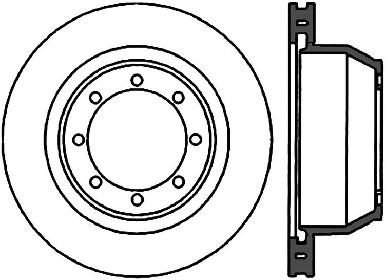 CRYO SPORT SLOTTED ROTOR