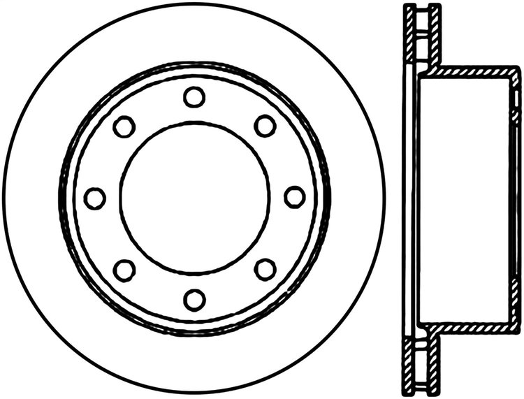 CRYO SPORT SLOTTED ROTOR