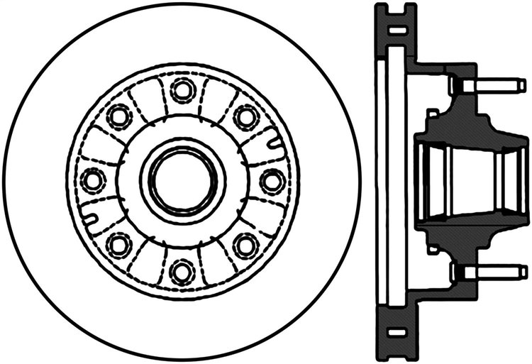 CRYO SPORT SLOTTED ROTOR