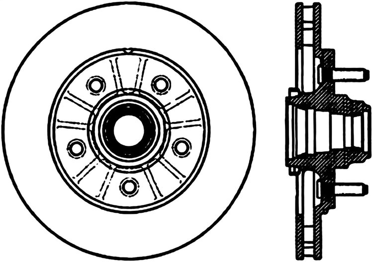 CRYO SPORT SLOTTED ROTOR
