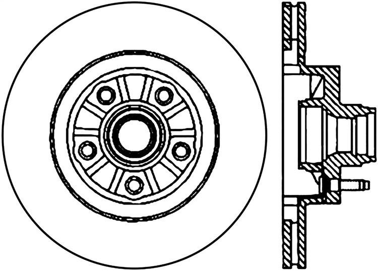 CRYO SPORT SLOTTED ROTOR