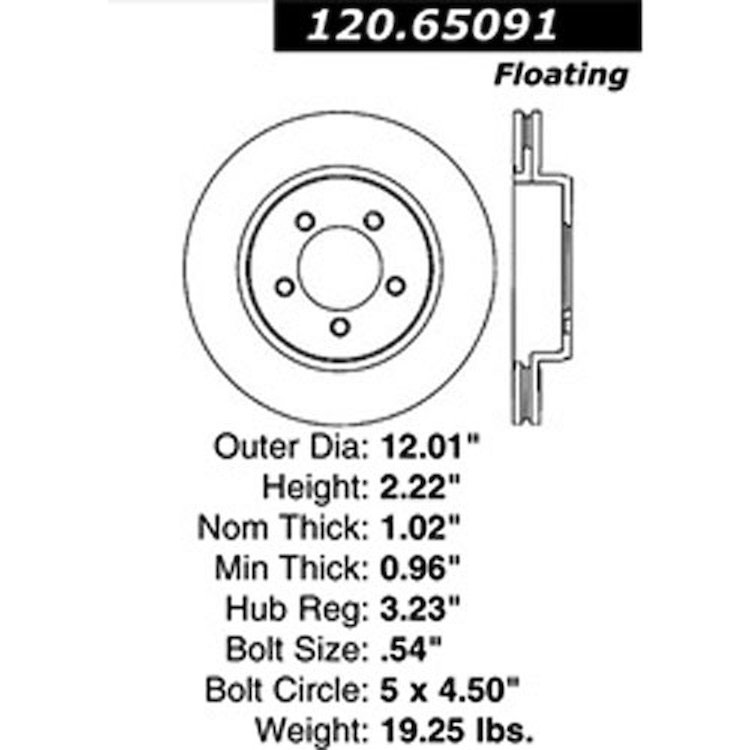 Sport Slotted 2002-2005 Ford Mercury Explorer Mountaineer