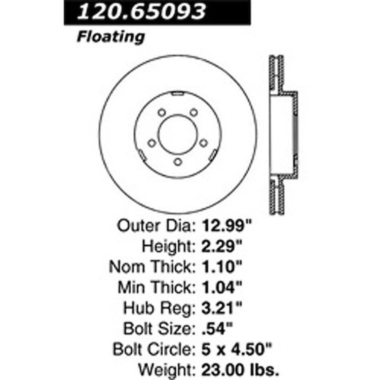 Sport Slotted 2003-2005 Lincoln Aviator