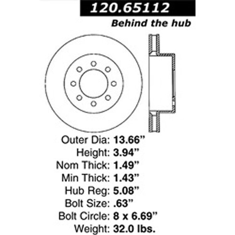 Sport Slotted 2005-2013 Ford F-250 Super Duty F-350 Super Duty