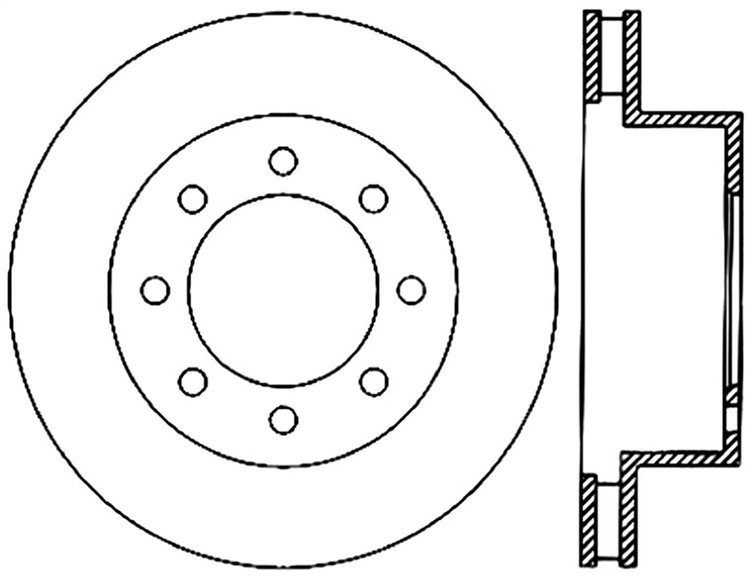 CRYO SPORT SLOTTED ROTOR