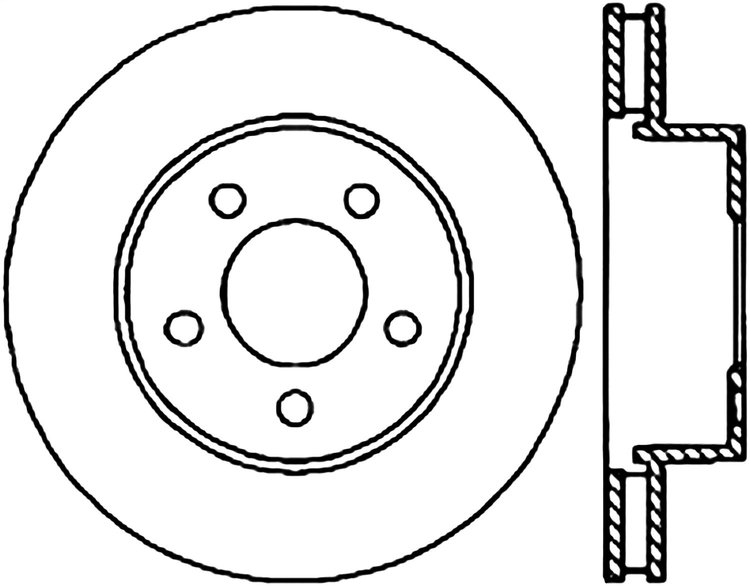 CRYO SPORT SLOTTED ROTOR