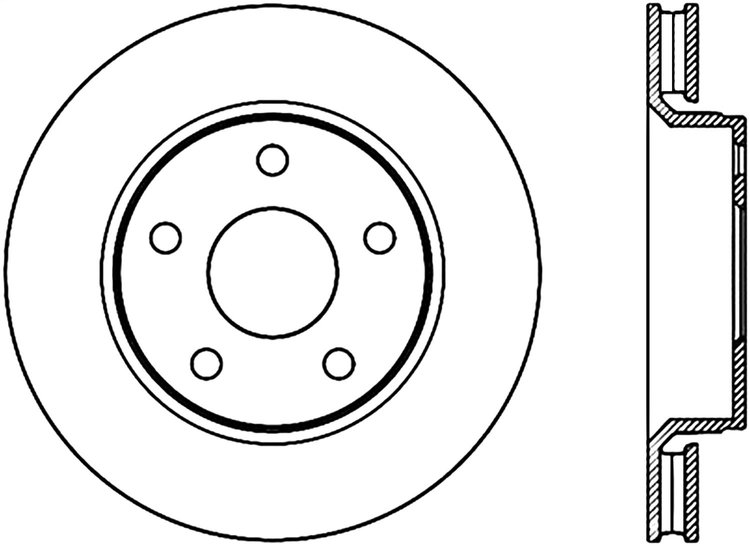 CRYO SPORT SLOTTED ROTOR