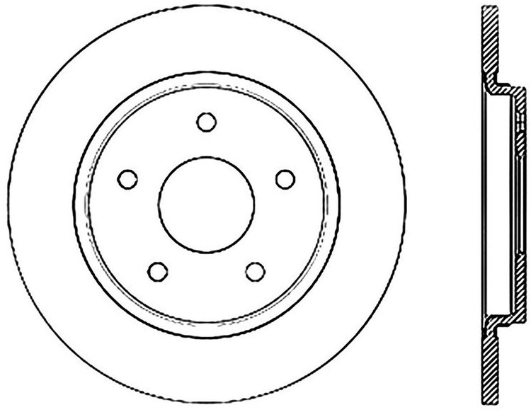 CRYO SPORT SLOTTED ROTOR