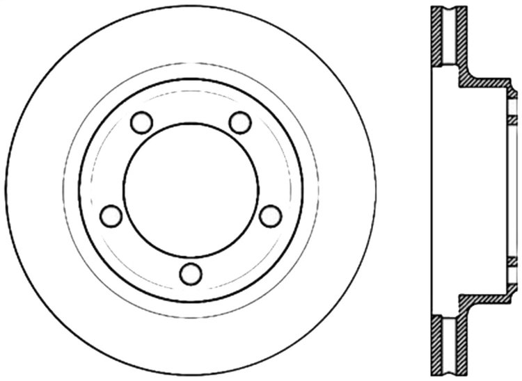 CRYO SPORT SLOTTED ROTOR