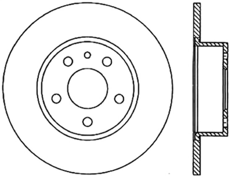 Sport Drilled & Slotted Rotor
