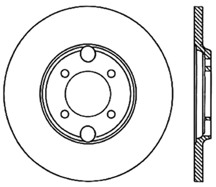 Sport Drilled & Slotted Rotor