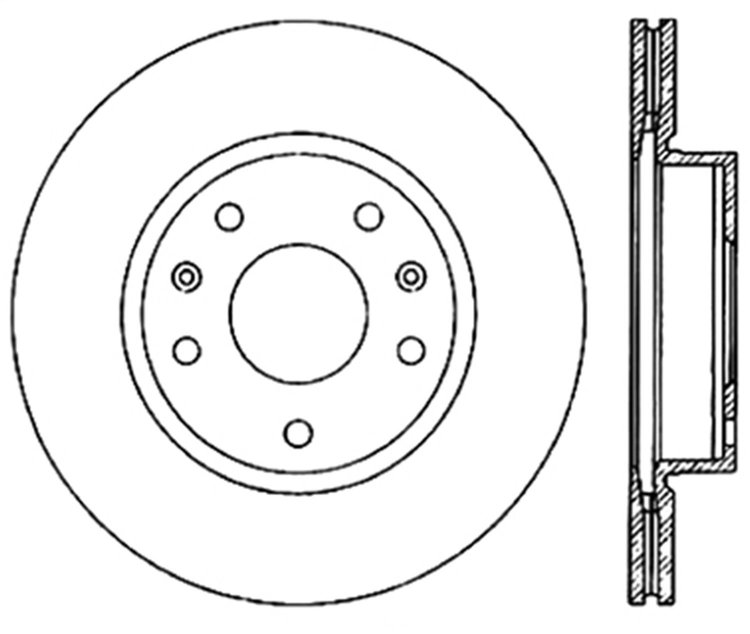Sport Drilled & Slotted Rotor