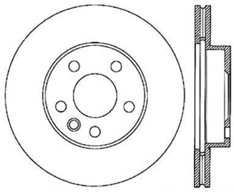 Sport Drilled & Slotted Rotor