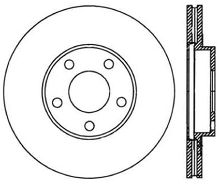 Sport Drilled & Slotted Rotor