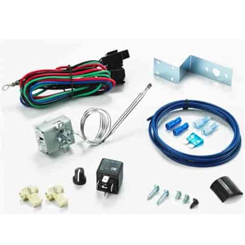 Mechanical Thermatic Fan Switch with Relay for A/C Applications